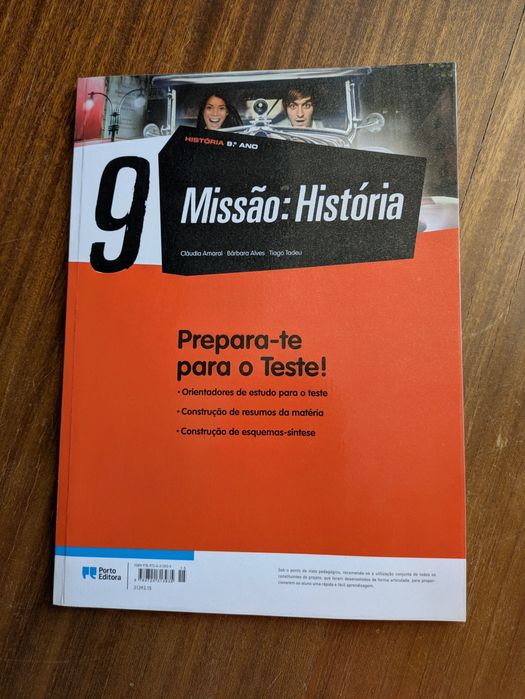 Missão História 9 Caderno Diário de História