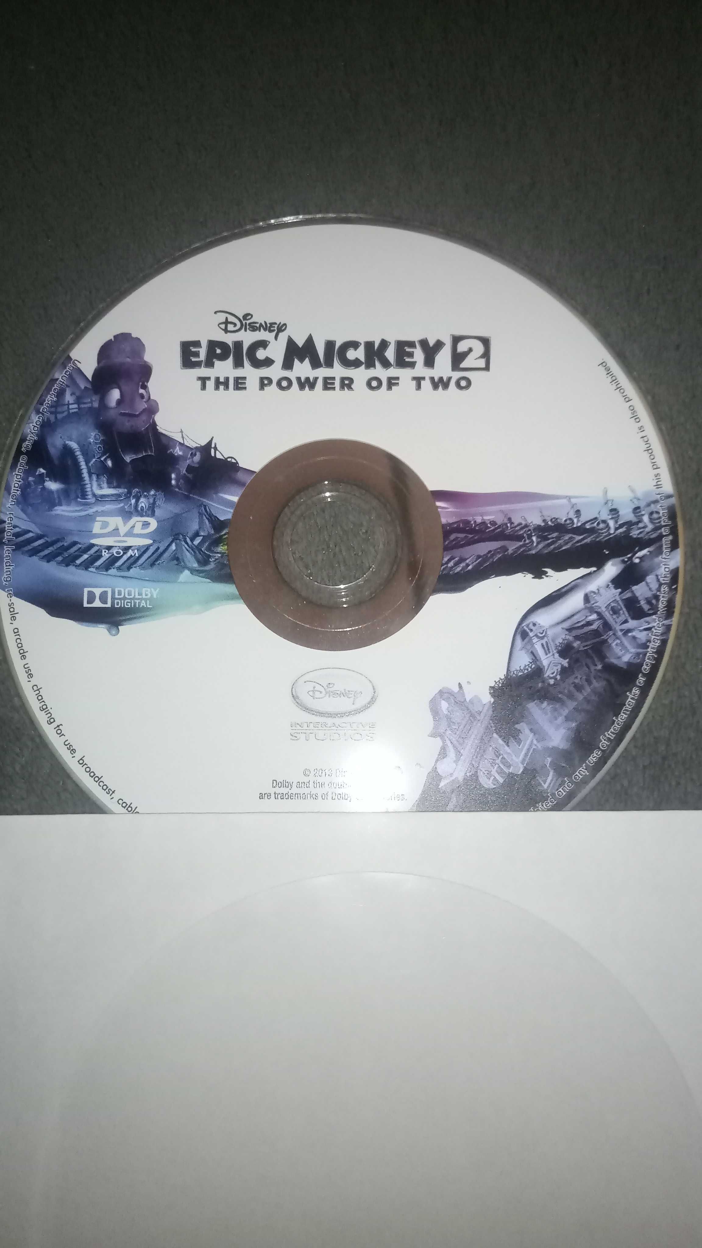 Gra pc Disney Epic Mickey 2 The Power of Two dvd rom