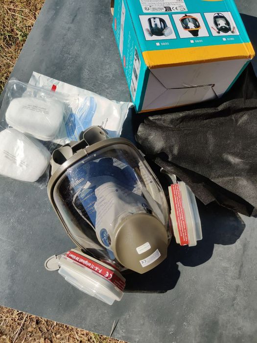 Повнолицьова маска респіратор 6800