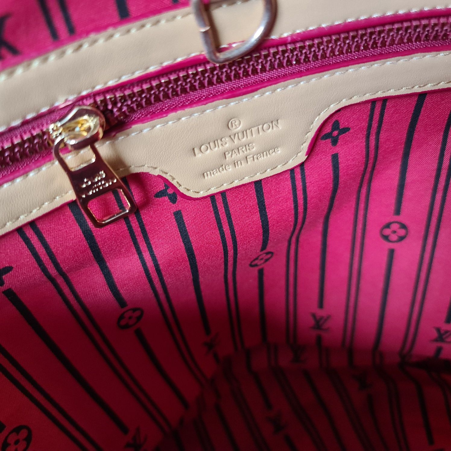 Neverfull Louis Vuitton monogram z pudełkiem