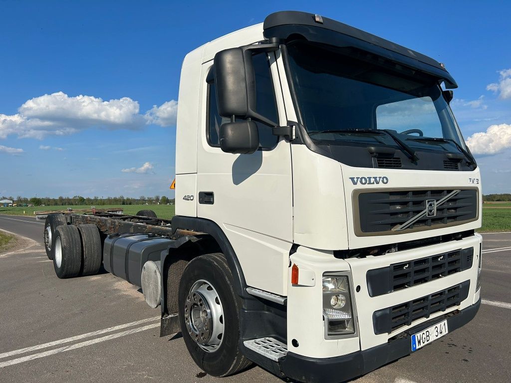 VOLVO FM 12,6X2,  420KM, Laweta , Beczka , Stare Tacho, 8.40m rama ,