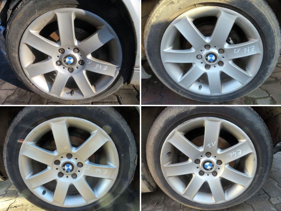 KOŁA FELGI ALUFELGI 3 E46 LIFT 36111094506 1094506 ET47 8JX17 OE STYL 44 17 5x120 36111094506 1094506 BMW 2002-2005