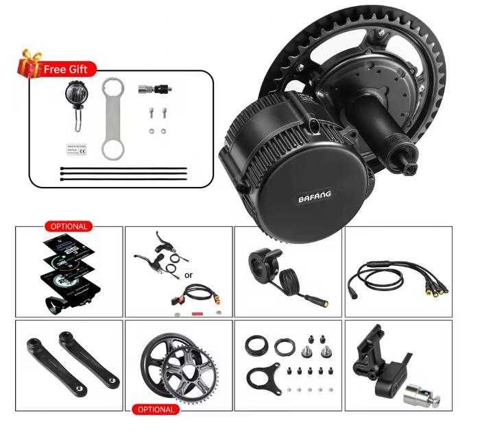 Zestaw do konwersji  silnik Bafang 750W BBS02B wyświetlacz 860C e-bike
