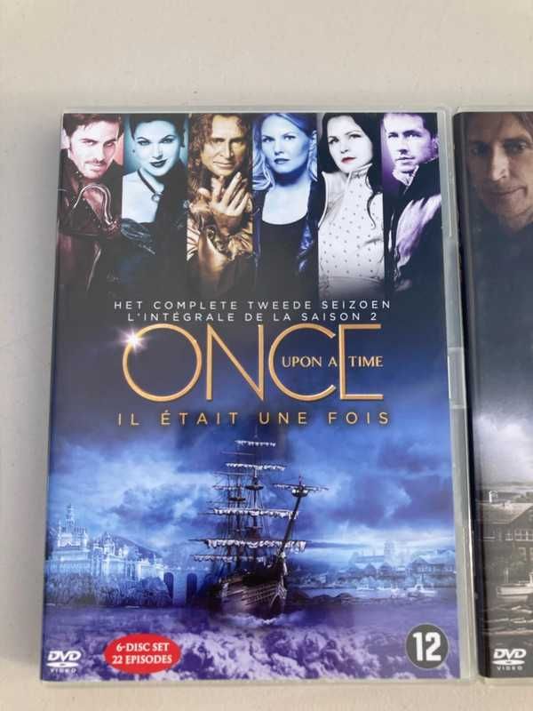 Dvd primeira e segunda temporada Once Upon a Time