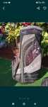 Torba na ramię do kijków golfowych Callaway Solaire grafit, torba golf