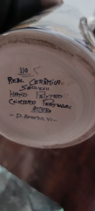 Garrafa / Jarro Real Cerâmica