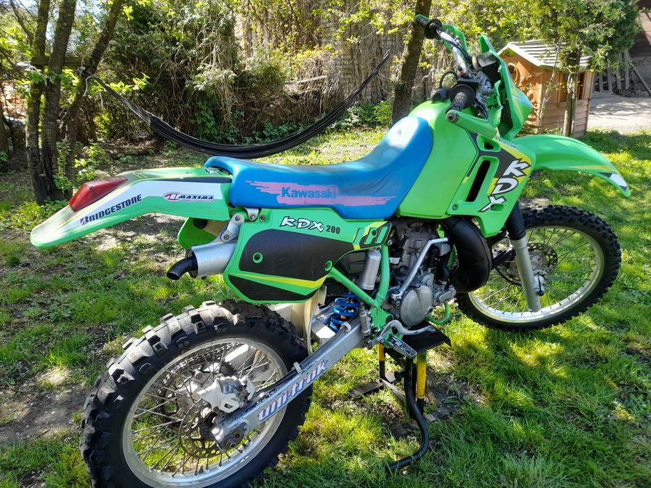 Kawasaki kdx 200 w orginale