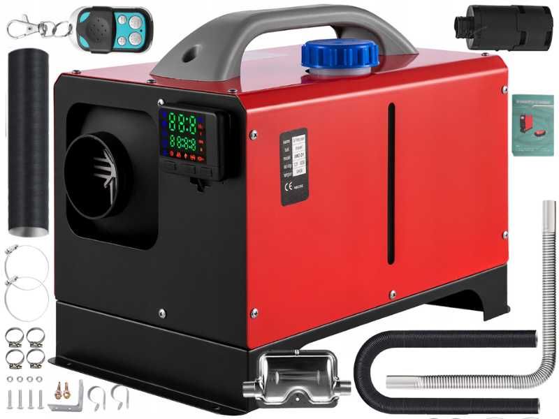 Ogrzewanie postojowe nagrzewnica olejowa samochodowa 8kw 12v +Pilot