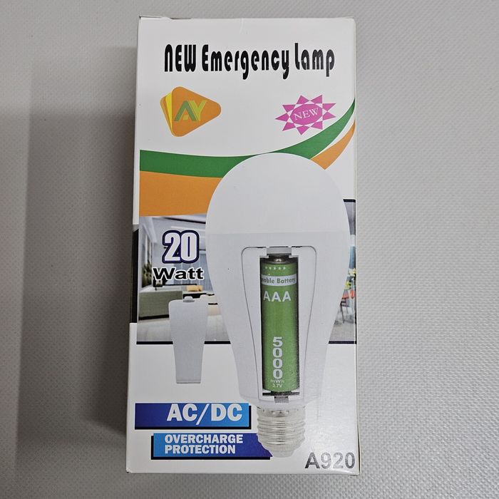 Лампа акамуляторна 18650 Е27