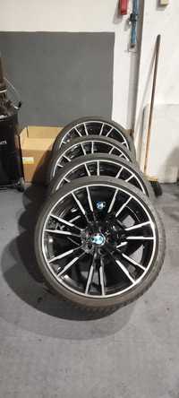 BMW 4x Jantes 20 polegadas + 4x pneus com muito pouco uso