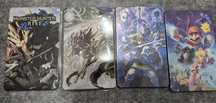 Zestaw 4 x steelbook z Nintendo switch nowe!