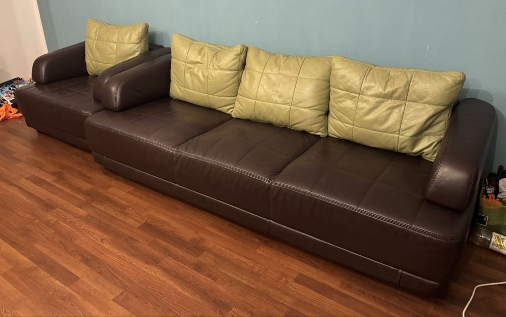 Kompet wypoczynkowy skórzany  ETAP SOFA  3+2+1
