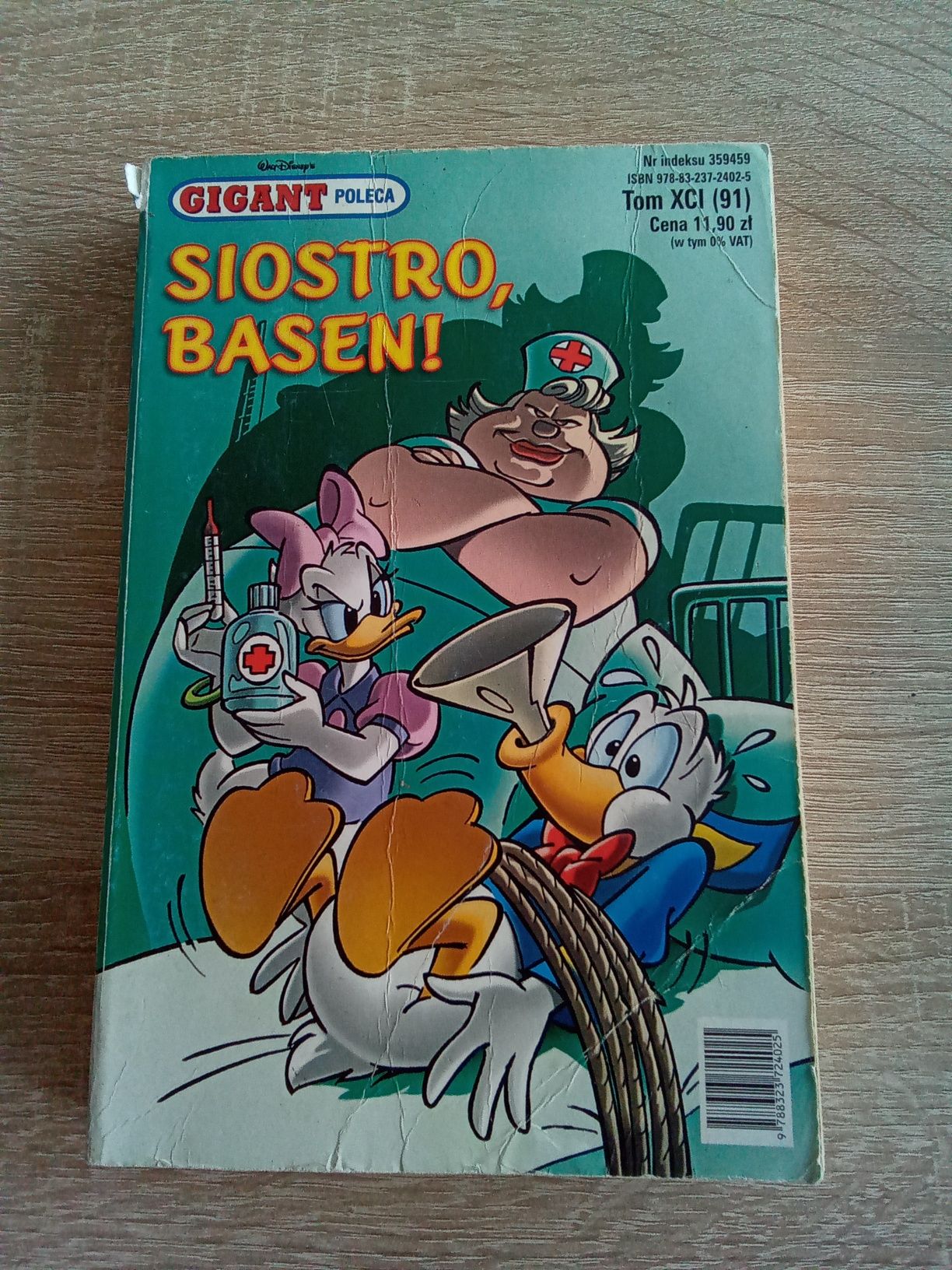 Siostro, basen Gigant tom 91 Kaczor Donald KG