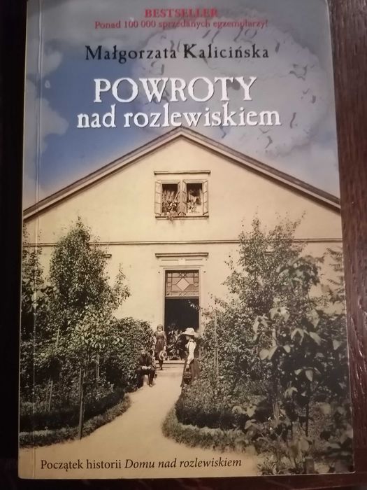 Książka "Powroty nad rozlewisko" M. Kalicinska