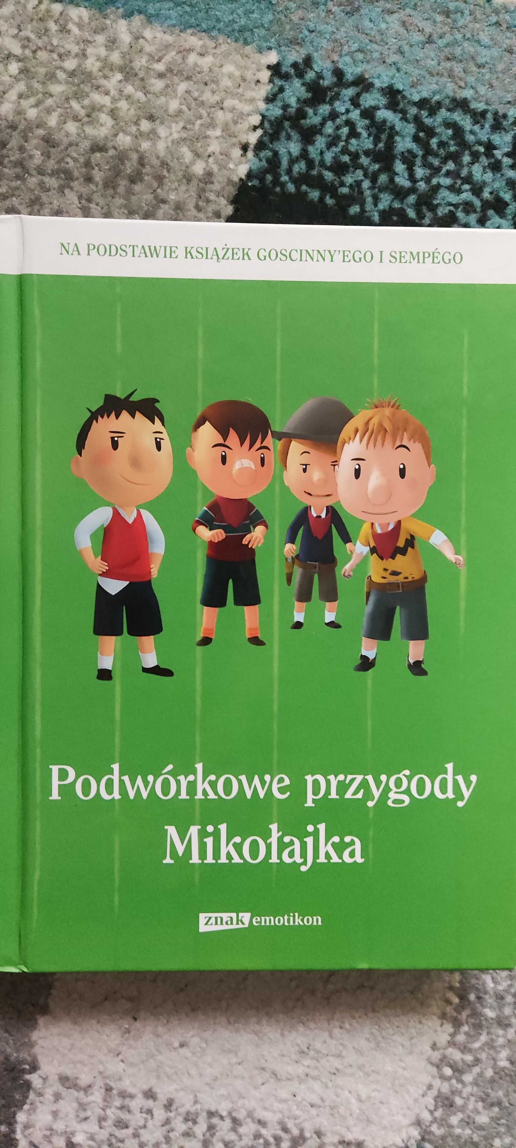 Książka pt. Podwórkowe przygody Mikołajka