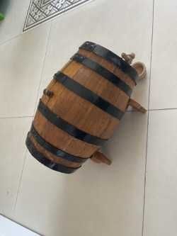 Dispensador Barril de Carvalho 3L (muito antigo)