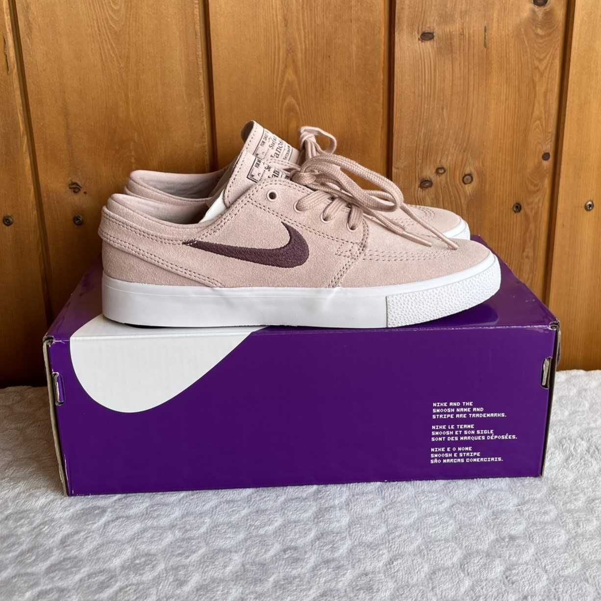 Buty sneakersy NIKE SB ZOOM Janoski RM (pink oxford/dark wine)