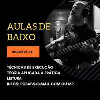 Aulas de Baixo (Presencial ou Online)