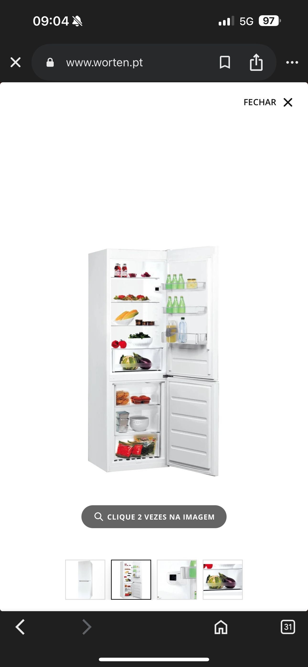 Para sair HOJE Frigorífico Combinado