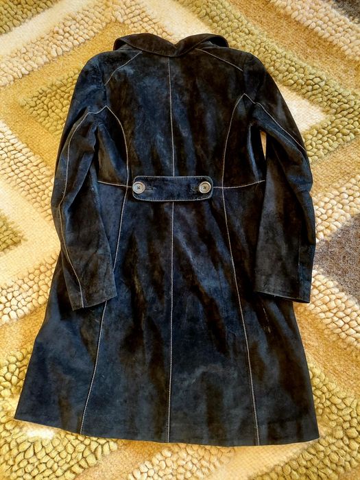 Замшевий плащ від H&M. Розмір 36/6