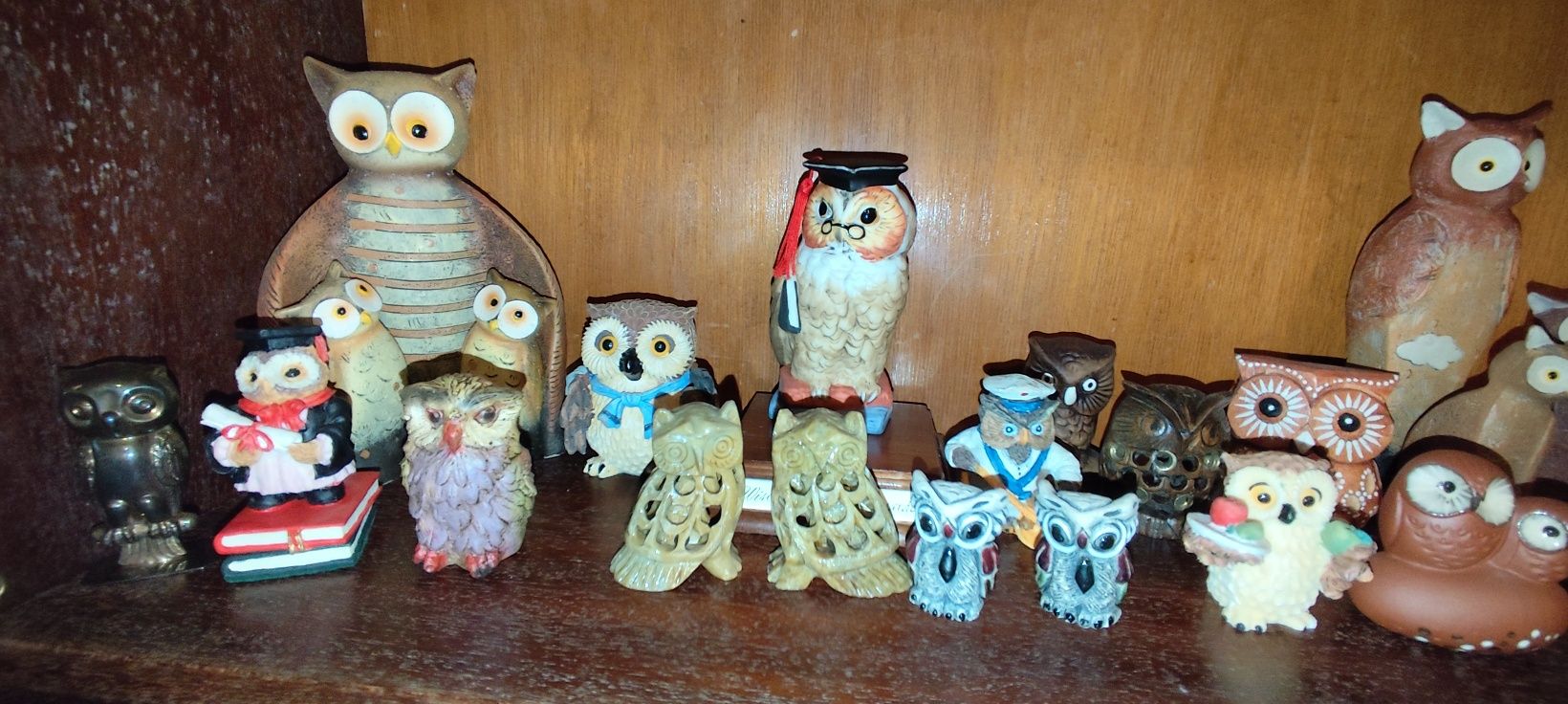 Mochos em miniatura de várias origens