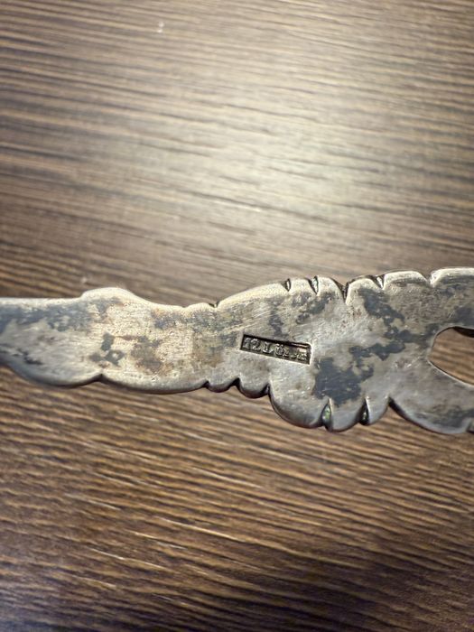 Lyzka, probnik do wina? Srebro 12 łut