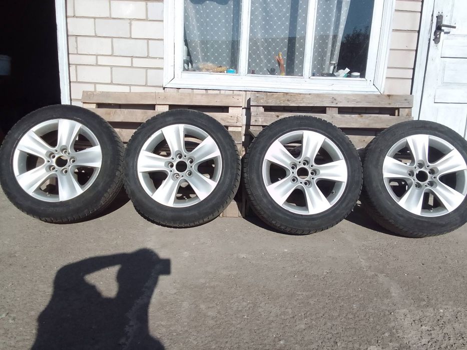 Зимова гума з оригінальними дисками bmw f10 225/55 r17 hifly michellin