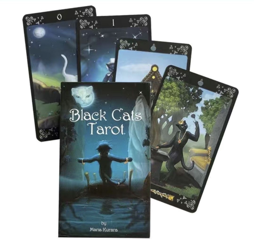 Black Cats Tarot | Карти Таро чорних котів