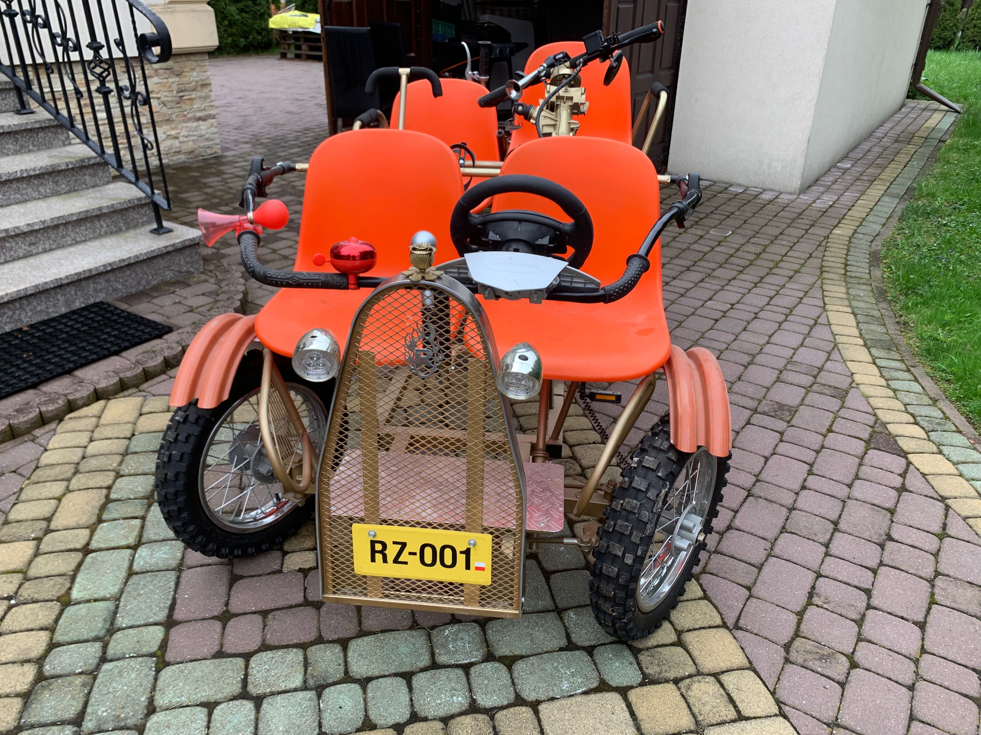 Gokart na pedały 4 osobowy