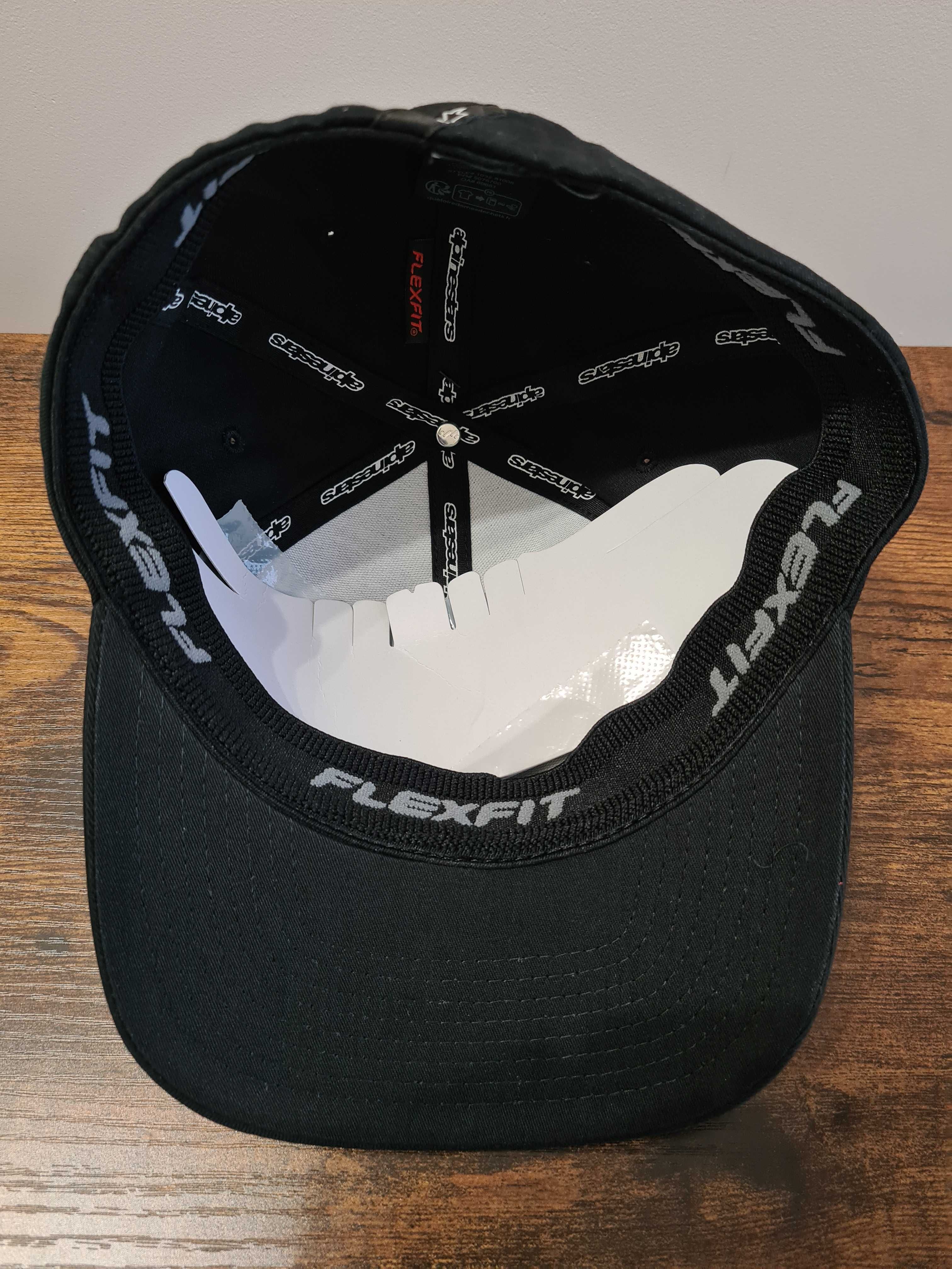 Czapka Alpinestars Flexit S/M bejsbolówka, wyszywane logo 3D, haft