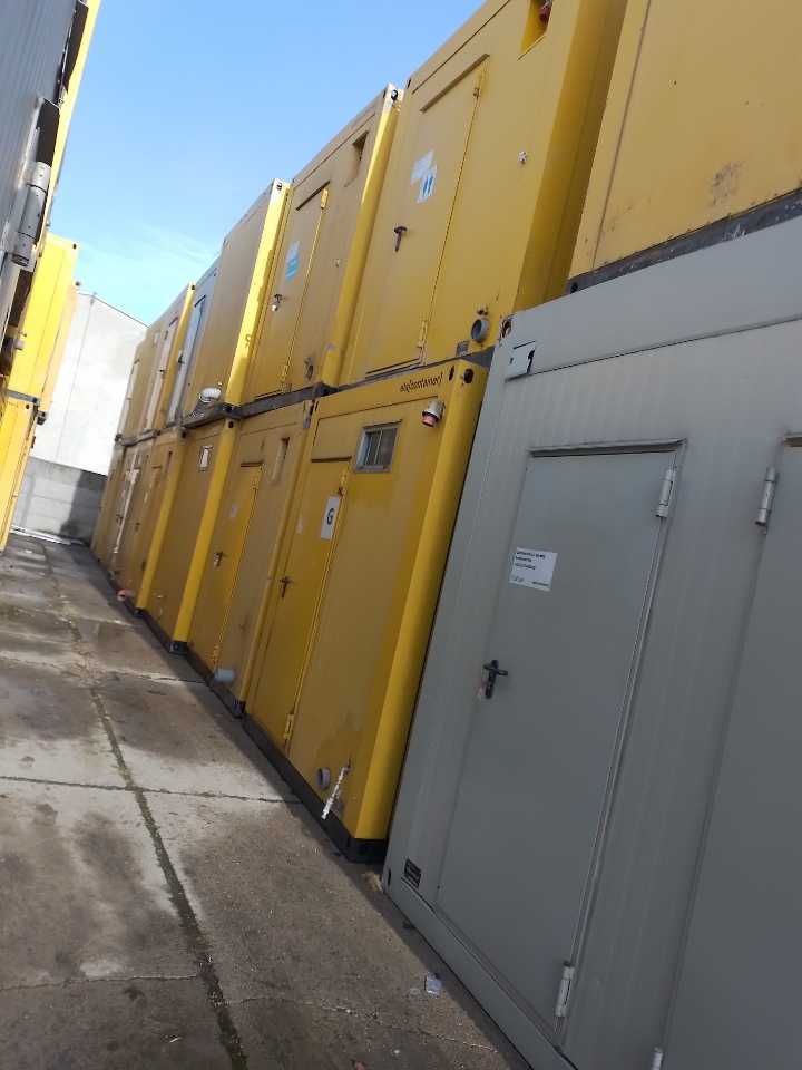 kontenery sanitarne 6 metrowe 20 stopowe używane