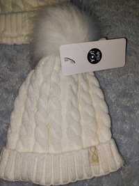 Nowa czapka zimowa niemowlęca