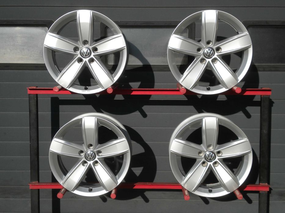 Felgi aluminiowe 17 5x112 OE Vw Tiguan 2 Passat B8 T-Roc Skoda Kodiaq