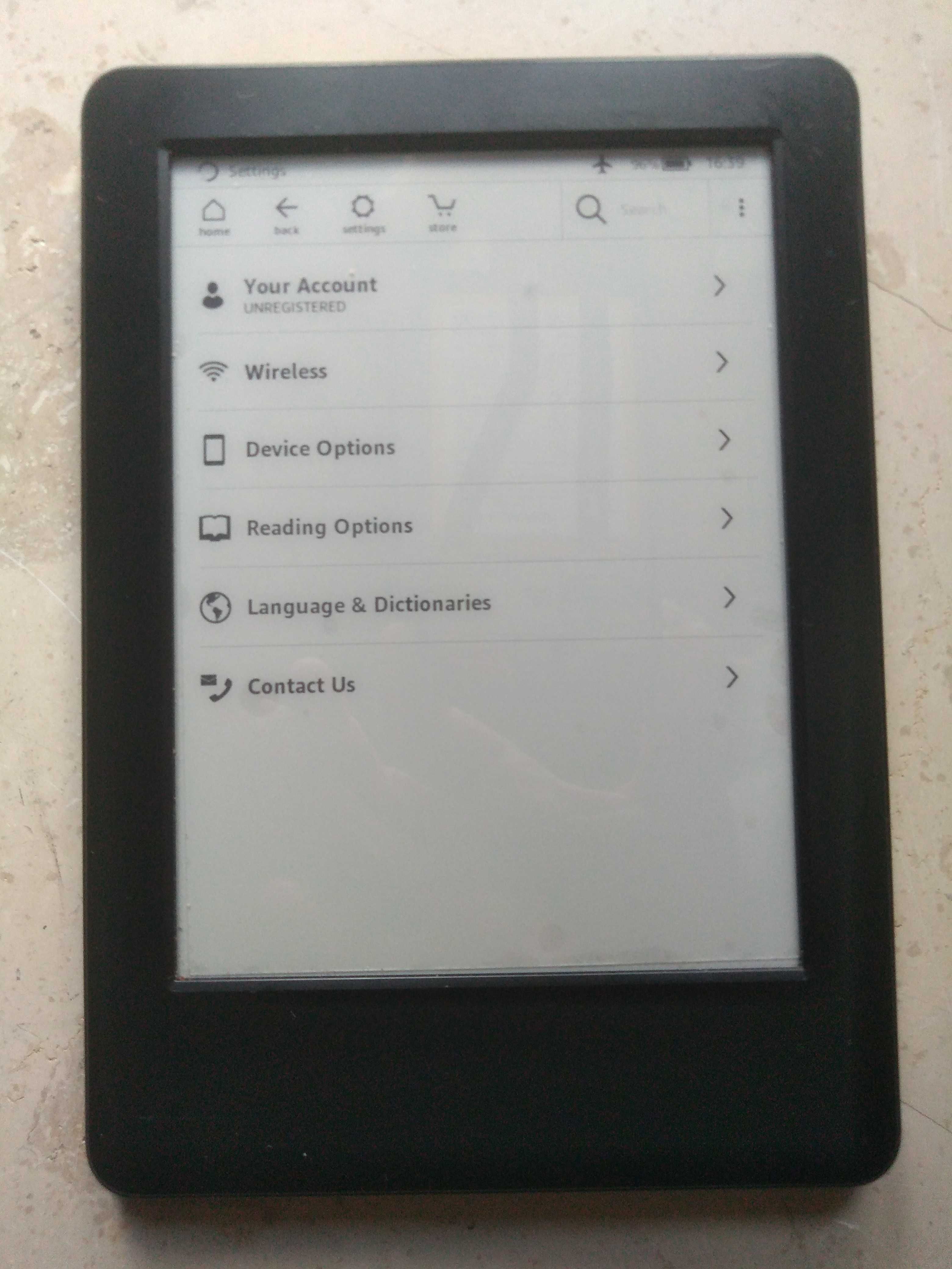 Czytnik Kindle Touch 7 Generacja ( 90C6)  4GB
