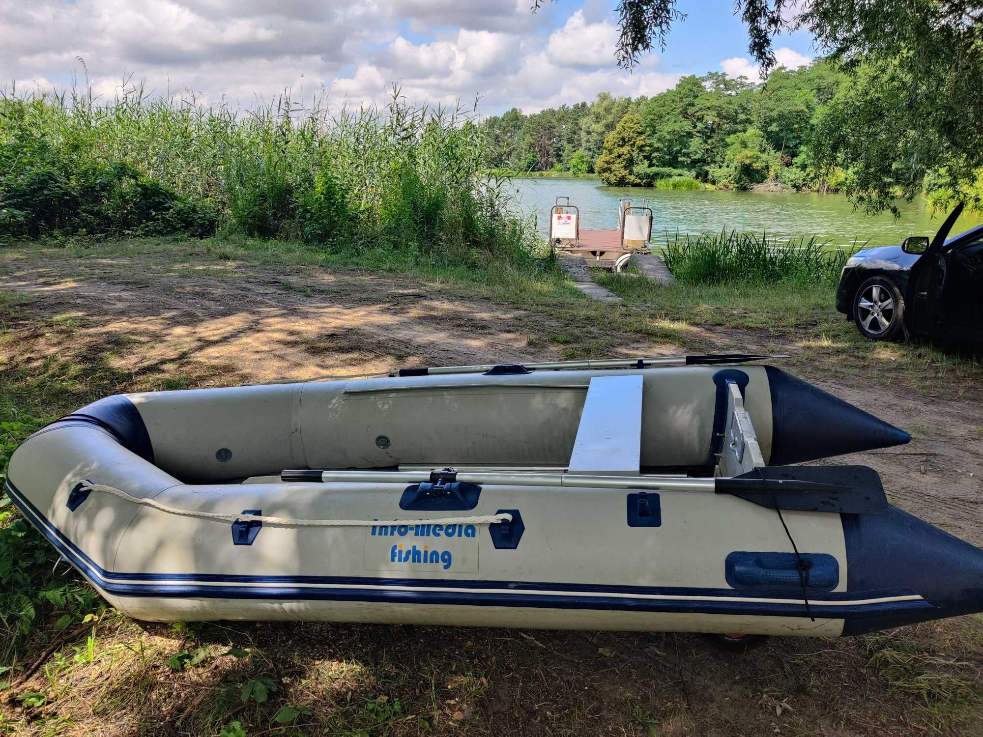 Ponton HSM320 z silnikiem Tohatsu 15KM (MFS15E-S)
