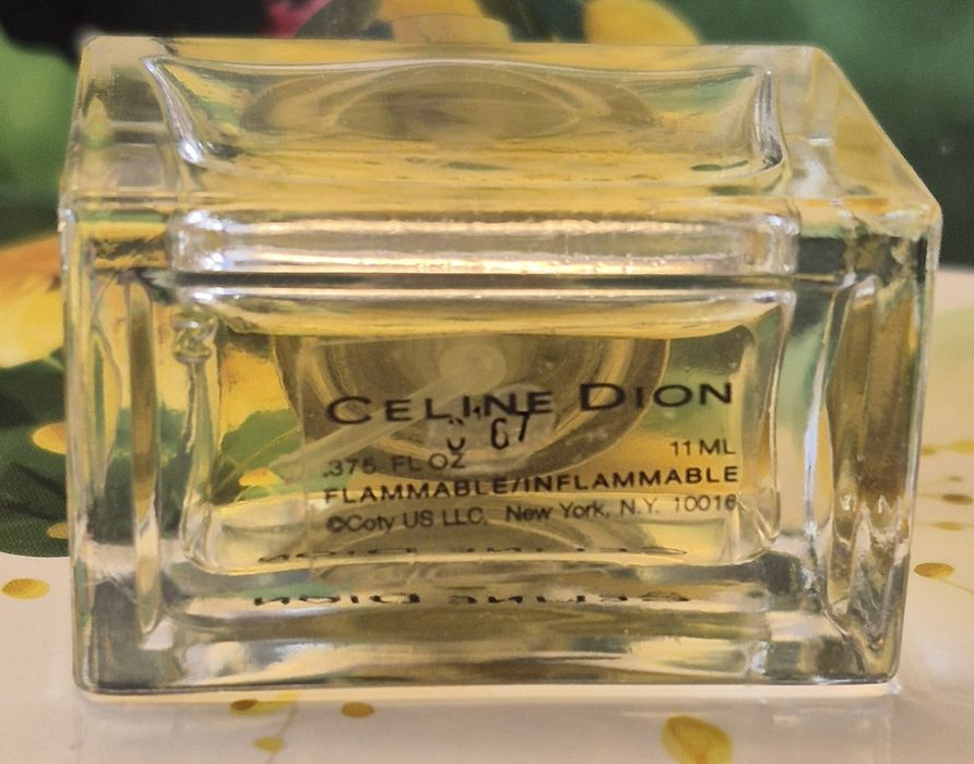 Celine Dion, miniatura kolekcjonerska 11 ml, unikat, vintage