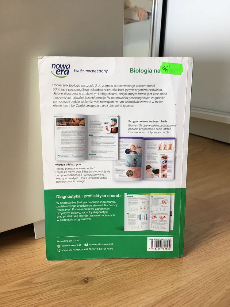 Podręcznik do biologii - „Biologia na czasie 2” Nowa Era