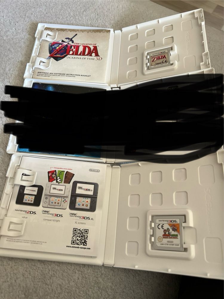 Zestaw gier na 3ds. Gry od nintendo. Zelda i mario&luigi