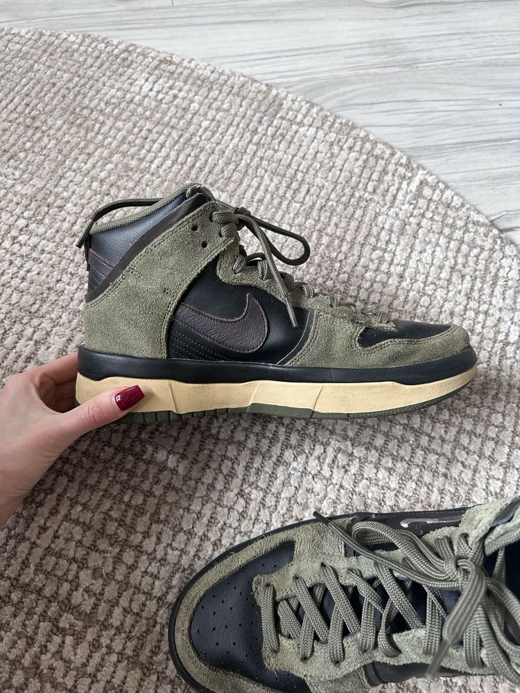 Buty Nike Dunk High Up Medium Olive 40