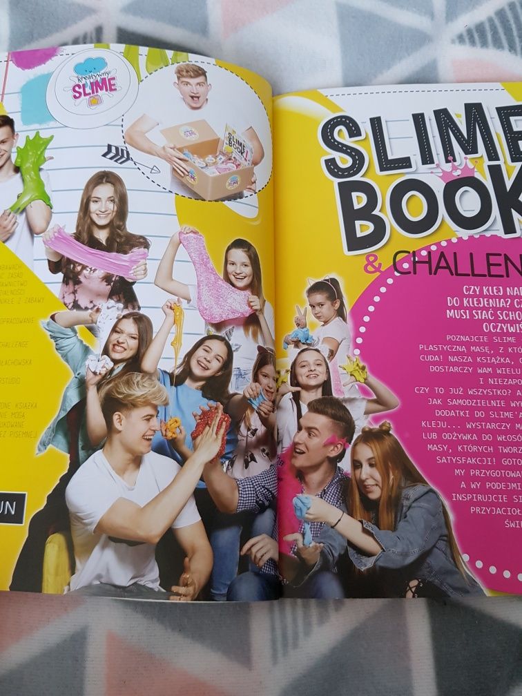 Książka Slime Book & Challenge