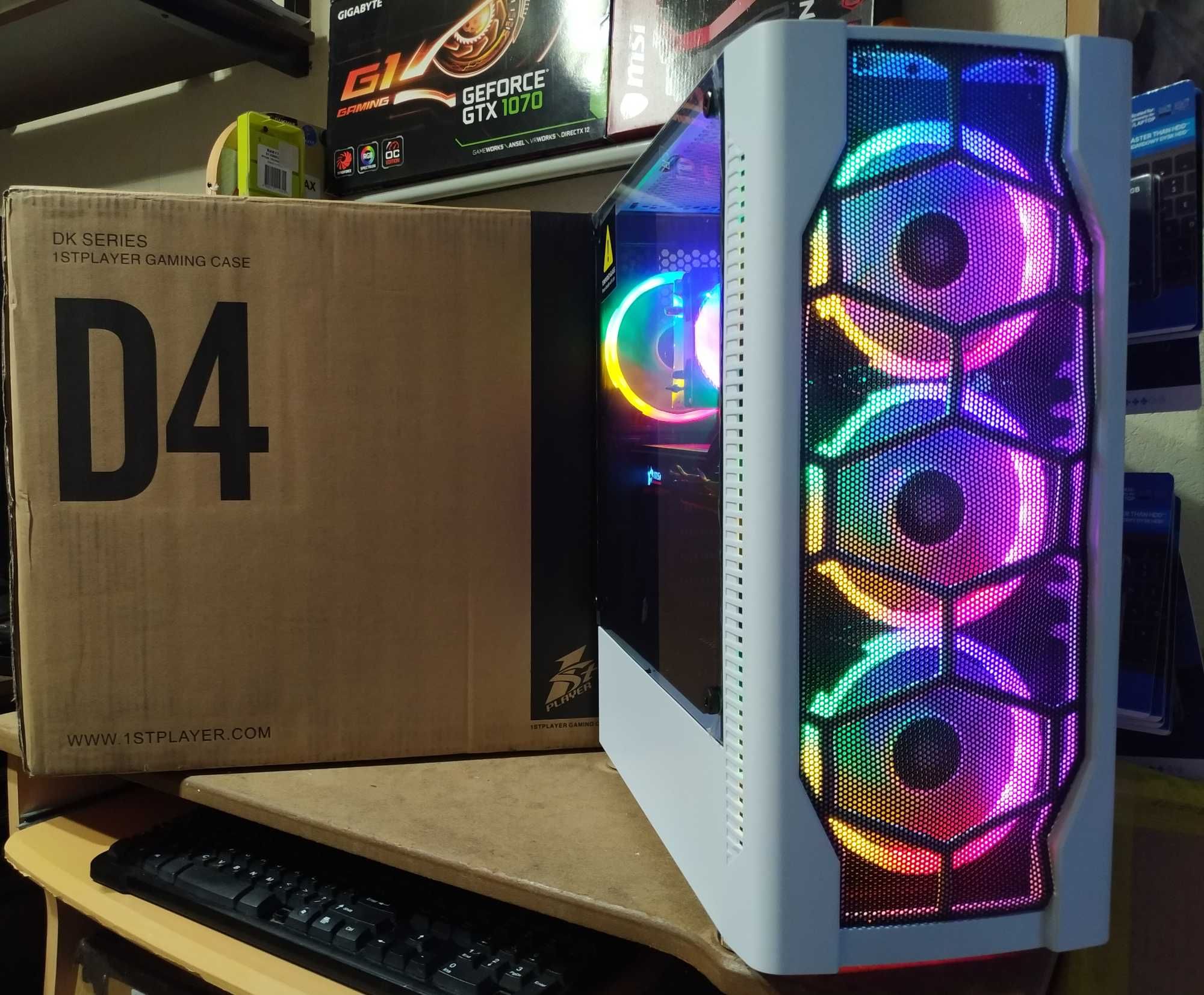 Ігровий комп'ютер Intel I5 7600 4.1 GHZ, GTX 1070 8GB, 16GB DDR4