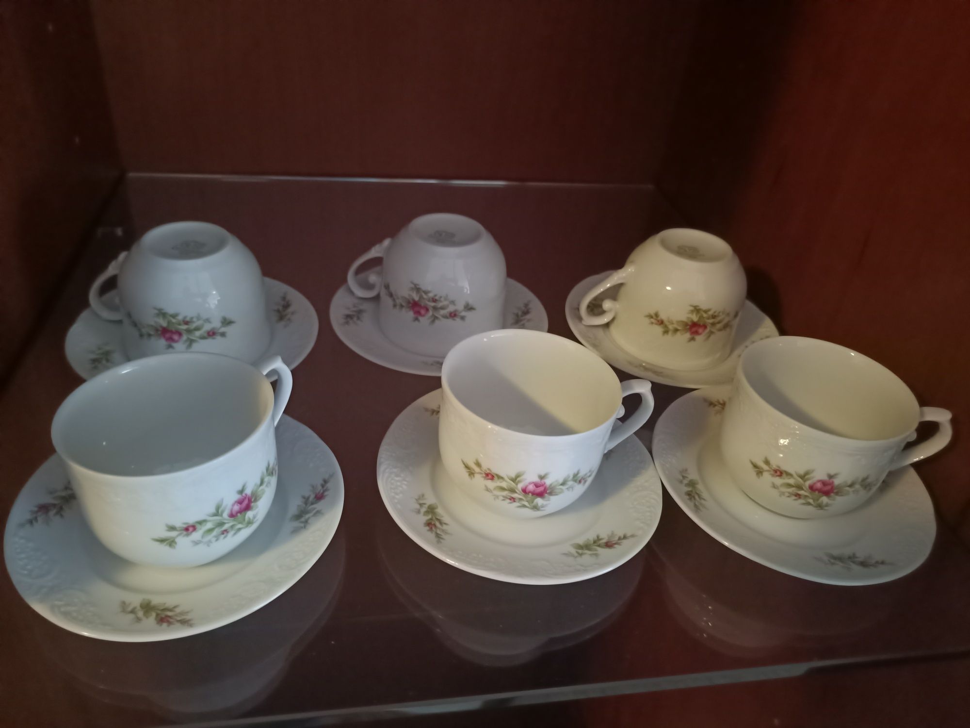 6 chávenas de café/chá