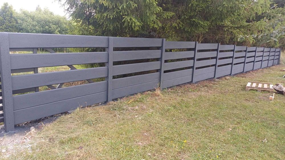 Ogrodzenia Betonowe/Palisadowe/Panelowe MONTAŻ Szybka Realizacja