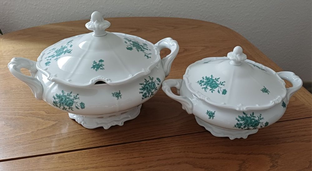 Супница+террин Weimar 1933-45 года,супник винтаж Германия