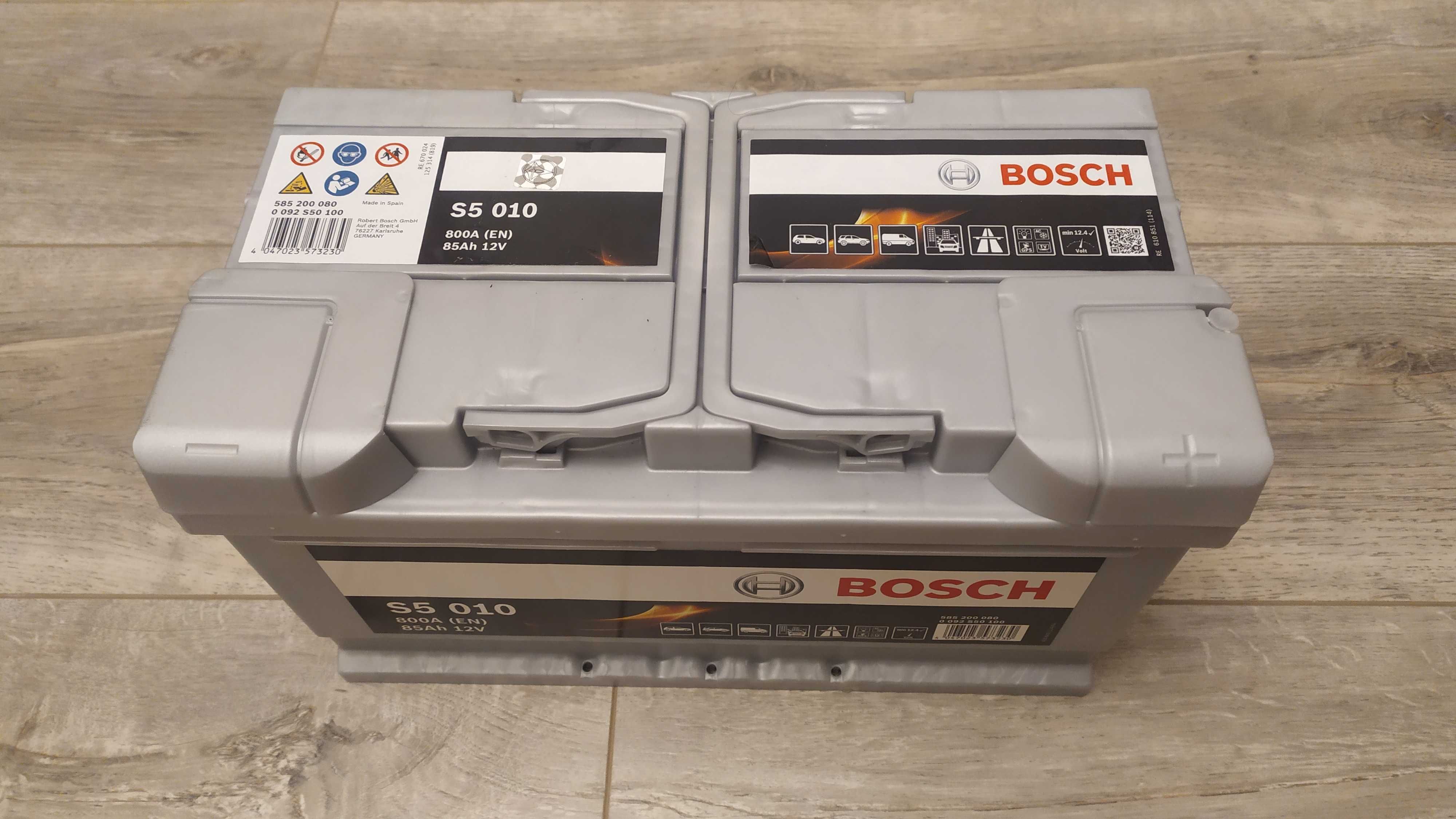 Автомобільний акумулятор Bosch 6CT-85 S5 Silver Plus