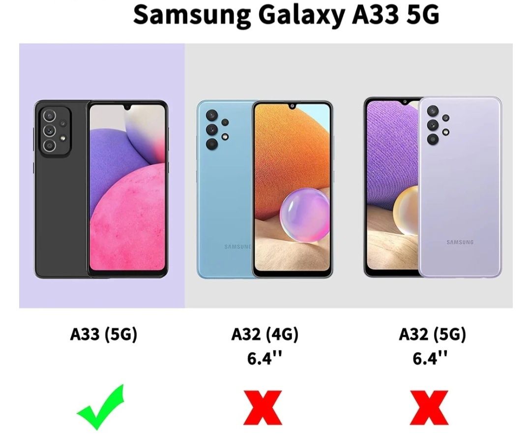 Etui  do Samsung Galaxy A33 5G, pancerne etui z ochroną aparatu.