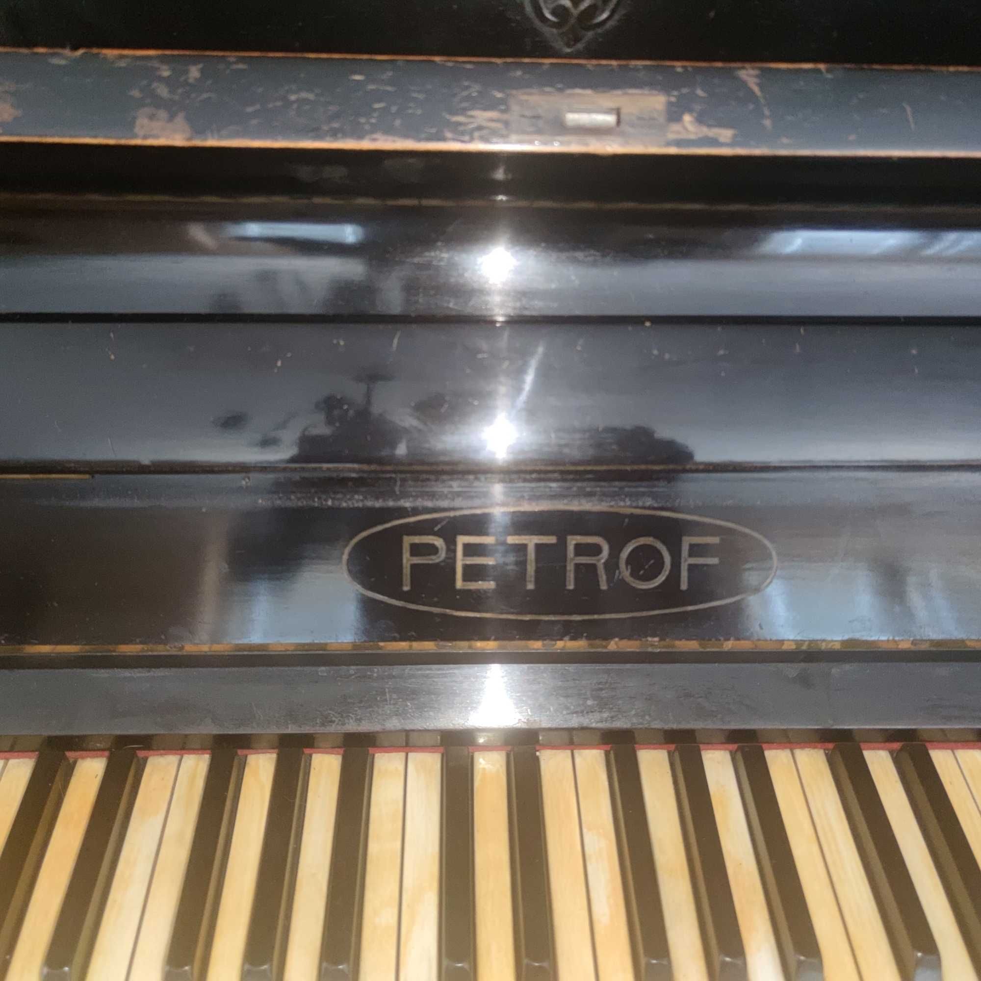 Pianino PETROF przedwojenne sprawne