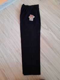 71ow) Spodnie eleganckie garniturowe r 36 chłopięce męskie