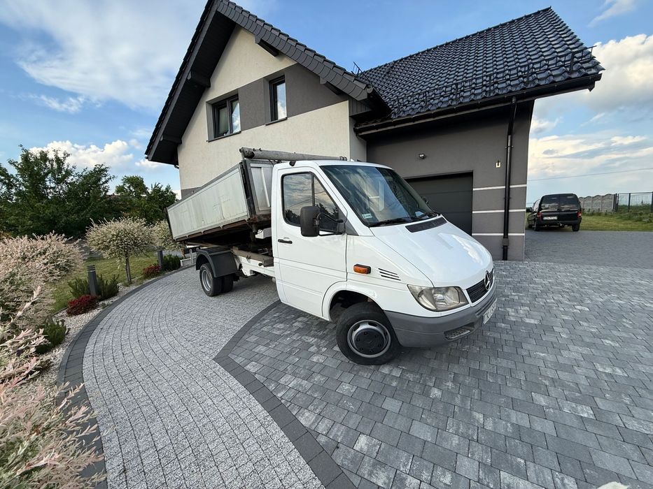 Mercedes-Benz Sprinter  Stan blacharski idealny. F- VAT kiper wywrotka Iveco mascott