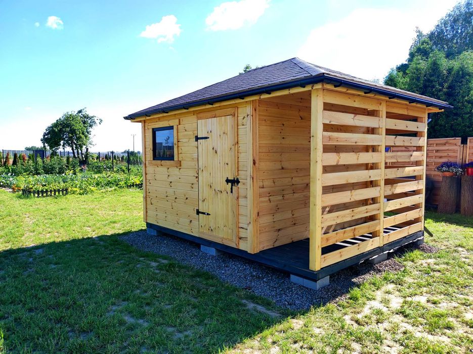 altana domek narzędziowy drewutnia wysoka jakość dbałość o detale